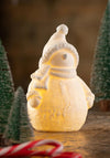 Belleek Living Snowman LED Lamp, White