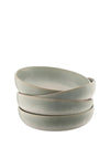 Belleek Living Set of 4 Tivoli Pasta Dishes, Blue Multi