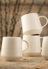Belleek Living Zephyr Set of 4 Mugs