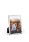 Belleek Living Ore 5x7” Photo Frame, Silver