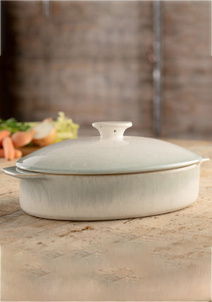 Belleek Living Tivoli Oval Lidded Baker