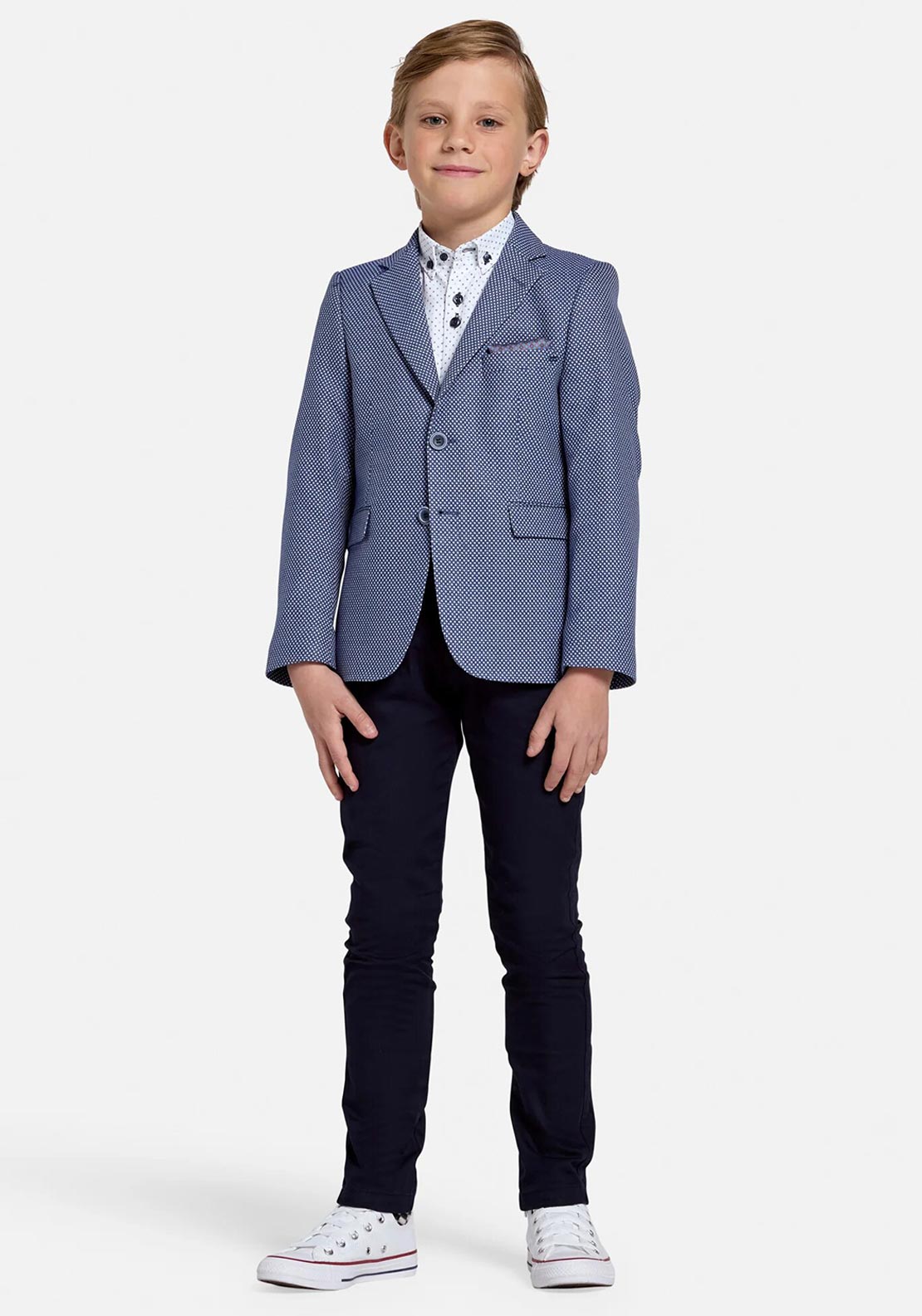 Benetti Boys Alexander Blue Blazer, Blue