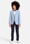 Benetti Boys Harold 3 Piece Suit, Blue