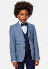 Benetti Boys Philip Check Blazer, Blue