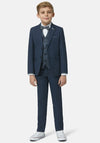 Benetti Boys Ronnie Three Piece Suit, Indigo