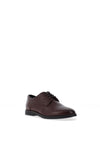 Benetti Boys Conor Formal Lace Up Shoe, Burgundy