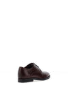 Benetti Boys Conor Formal Lace Up Shoe, Burgundy