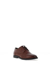 Benetti Boys Conor Formal Lace Up Shoe, Cognac