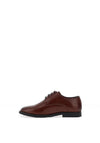 Benetti Boys Conor Formal Lace Up Shoe, Cognac