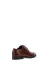Benetti Boys Conor Formal Lace Up Shoe, Cognac