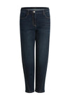 Betty Barclay Mid Rise Denim Jeans, Dark Blue