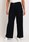 Betty Barclay Tailored Wide Leg Trousers, Navy
