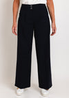 Betty Barclay Tailored Wide Leg Trousers, Navy
