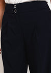 Betty Barclay Tailored Wide Leg Trousers, Navy
