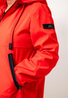 Betty Barclay Outdoor Hooded Jacket, Red