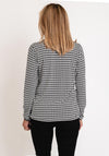 Betty Barclay Geo Line Pattern Top, Black & White