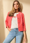 Betty Barclay Boucle Short Jacket, Coral