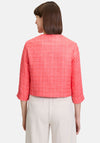 Betty Barclay Boucle Short Jacket, Coral