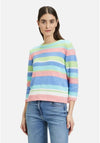 Betty Barclay Striped Knit Jumper, Multi-Coloured