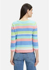Betty Barclay Striped Knit Jumper, Multi-Coloured