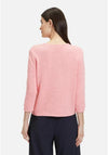Betty Barclay Knit Cropped Sleeve Jumper, Pink