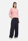 Betty Barclay Knit Cropped Sleeve Jumper, Pink