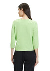 Betty Barclay Knit Cropped Sleeve Jumper, Green