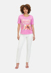 Betty Barclay Perfect Day Leopard T-Shirt, Pink