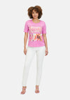 Betty Barclay Perfect Day Leopard T-Shirt, Pink