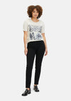 Betty Barclay Perfect Day Leopard T-Shirt, Beige