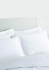 Bianca Home 400 Thread Count Cotton Sateen Duvet Set, White