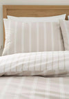 Bianca Ashford Stripe Reversible Duvet Cover, Natural