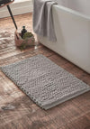 Bianca Aspen Bobble Bath Mat, Grey