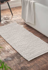 Bianca Aspen Bobble Bath Mat, White