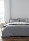 Bianca Home Atticus Geometric Duvet Set, Grey