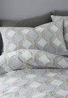 Bianca Home Atticus Geometric Duvet Set, Grey
