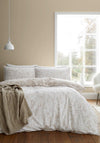 Bianca Home Brushed Floral Toile Duvet Set, Natural