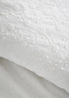 Bianca Home French Knot Jacquard Duvet Set, White