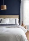 Bianca Home Remy Embroidery Duvet Set, Navy
