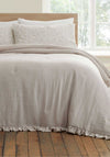 Bianca Soft Washed Frill Bedspread, Beige