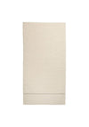 Bianca Home Zero Twist Satin Stitch Towel, Cream