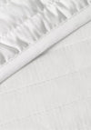 Bianca Home Quilted Lines Large Bedspread, White
