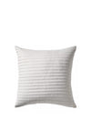 Bianca Home Quilted Lines Cushion, Silver