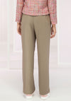 Bianca Parigi Straight Leg Trousers, Brown