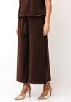 Bianca Parigi Jersey Cullote Trousers, Brown