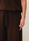 Bianca Parigi Jersey Cullote Trousers, Brown