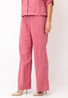 Bianaca Parigi Linen Blend Trousers, Pink
