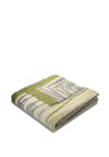 Biederlack Zig Zag Medium Blanket, Pastel Green