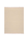 Biederlack Border Twill Natural Medium Blanket, Natural