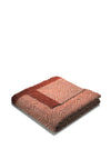 Biederlack Chevron Cotton Home Medium Blanket, Terracotta